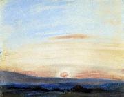 Eugene Delacroix, Study of Sky